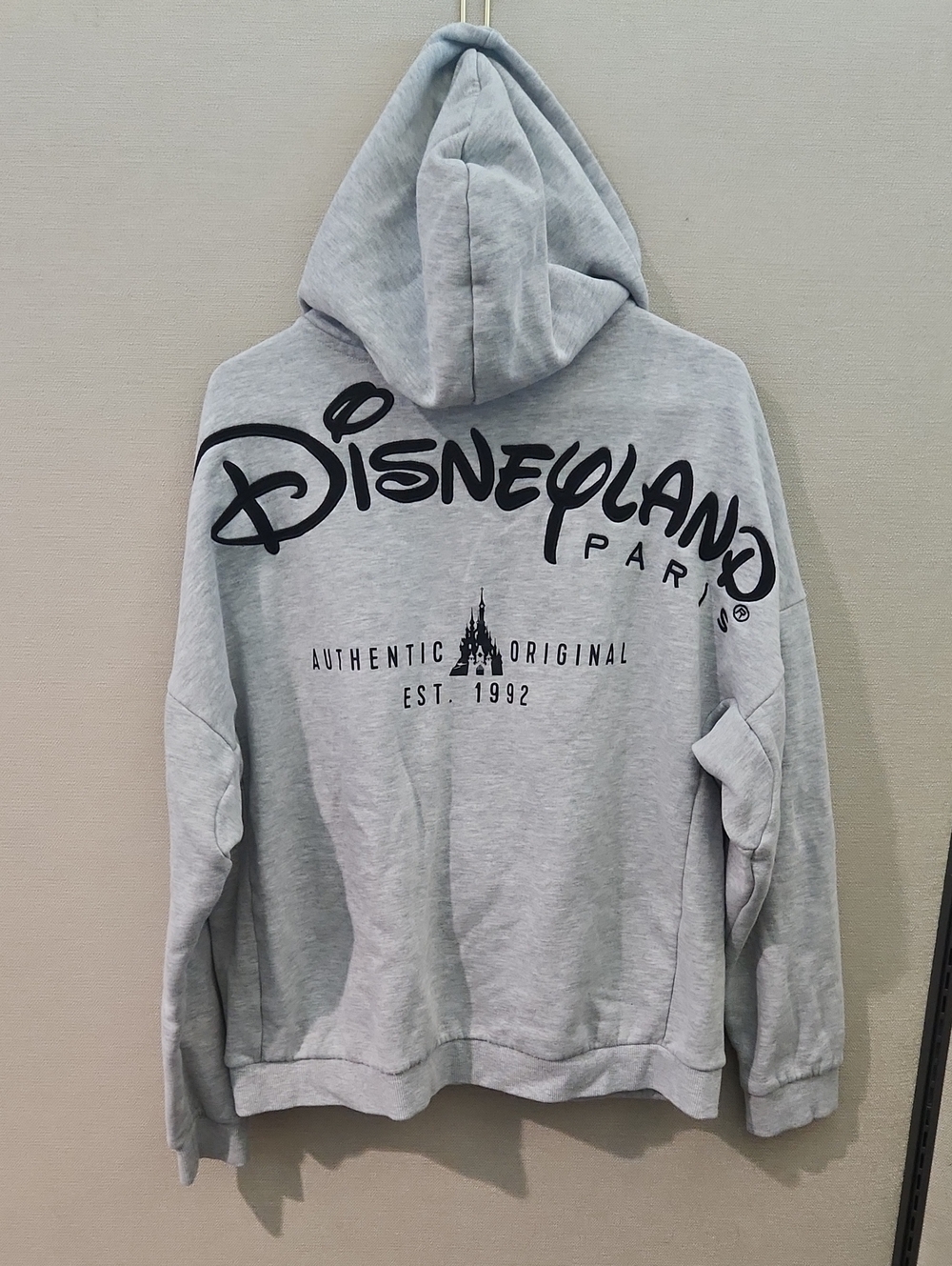 Disneyland Paris Zip Up Hoodie Size XL
